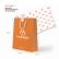 Kit 1 - 50 Sacola SL06 + 50 Lacres + 50 Papel de Seda