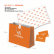 Kit 2  PREMIUM - 50 Sacola SL07 + 50 Lacres + 50 Papel de Seda + 50 Cartões Agradecimento