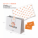 Kit 2  PREMIUM - 50 Sacola SL07 + 50 Lacres + 50 Papel de Seda + 50 Cartões Agradecimento