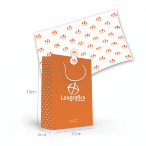 Kit 1 - 50 Sacola SL02 + 50 Lacres + 50 Papel de Seda Papel offset 180g Tamanho sadola 12x16x5cm Sacola colorida com logo colorida   Indicado: Semijoias e acessórios, maquiagens, cosméticos (frascos pequenos)